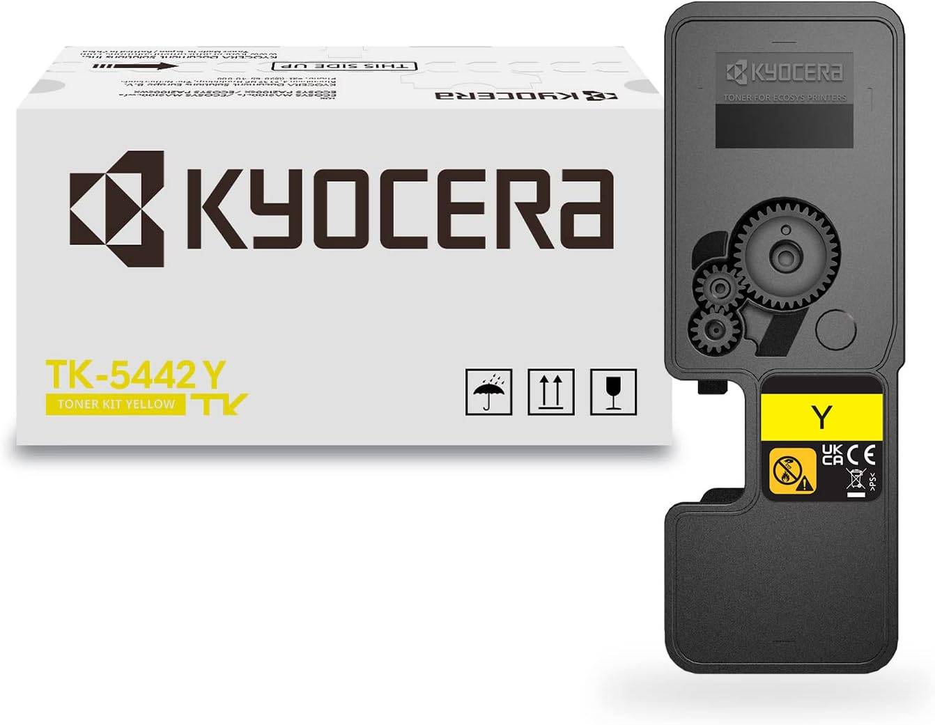 Tóner  KYOCERA 1T0COAAUS0 - 2400 páginas, Amarillo Tóner  KYOCERA 1T0COAAUS0 - 2400 páginas, Amarillo